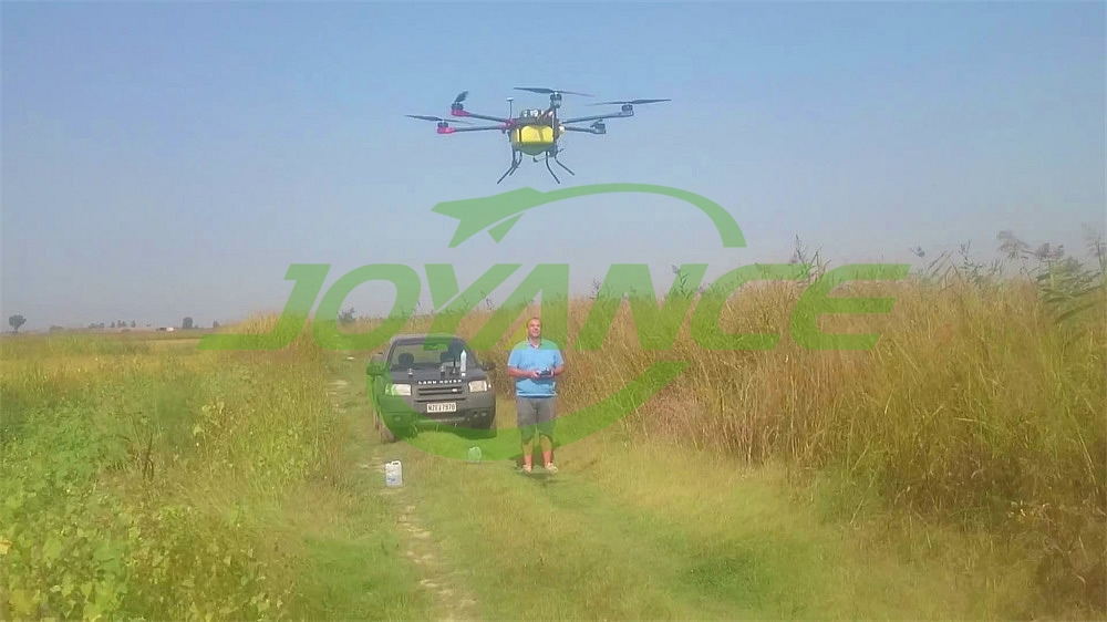 Greece customers spray cotton with JOYANCE agriculture spraying drone-drone agriculture sprayer, agriculture drone sprayer, sprayer drone, UAV crop duster