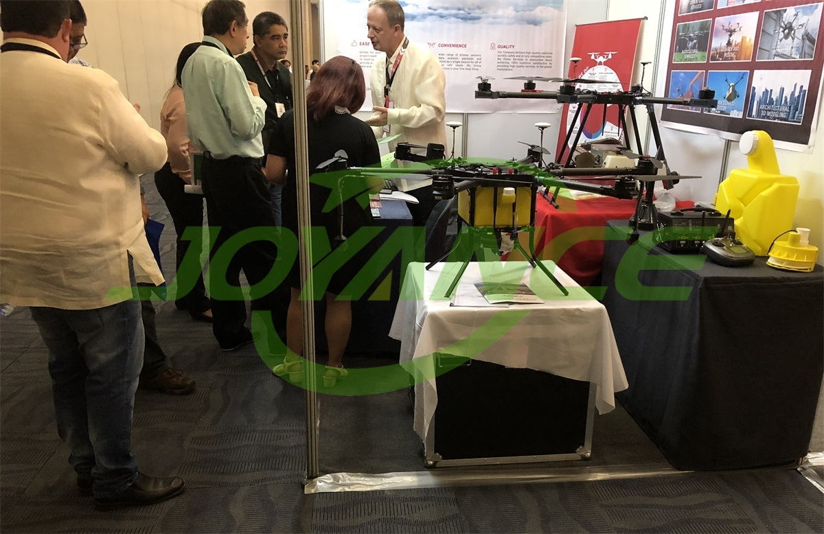 JOYANCE TECH ag drones @ International Banana Conference Philippine-drone agriculture sprayer, agriculture drone sprayer, sprayer drone, UAV crop duster
