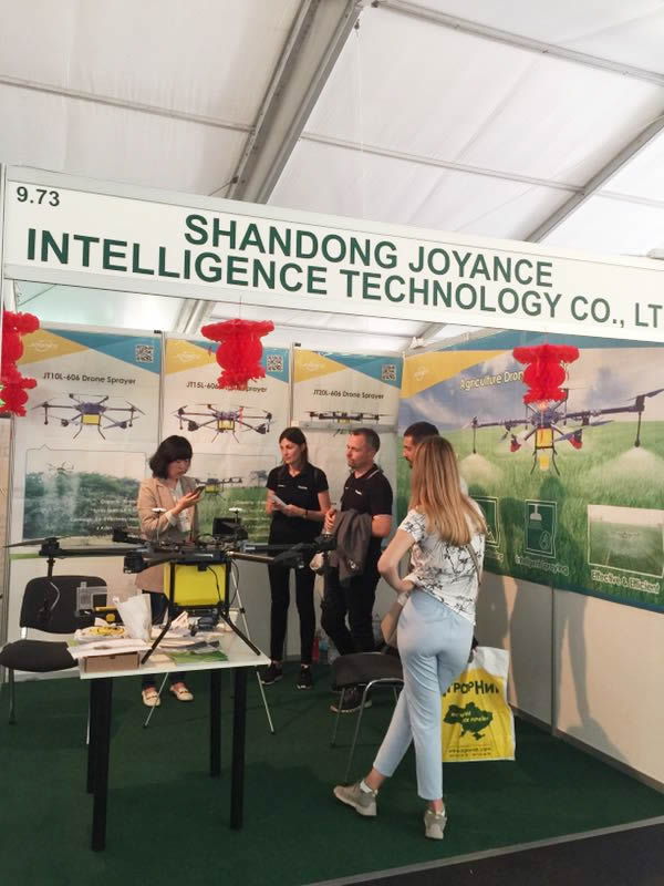 Joyance crop spraying drone at AGRO 2019, Ukraine-drone agriculture sprayer, agriculture drone sprayer, sprayer drone, UAV crop duster