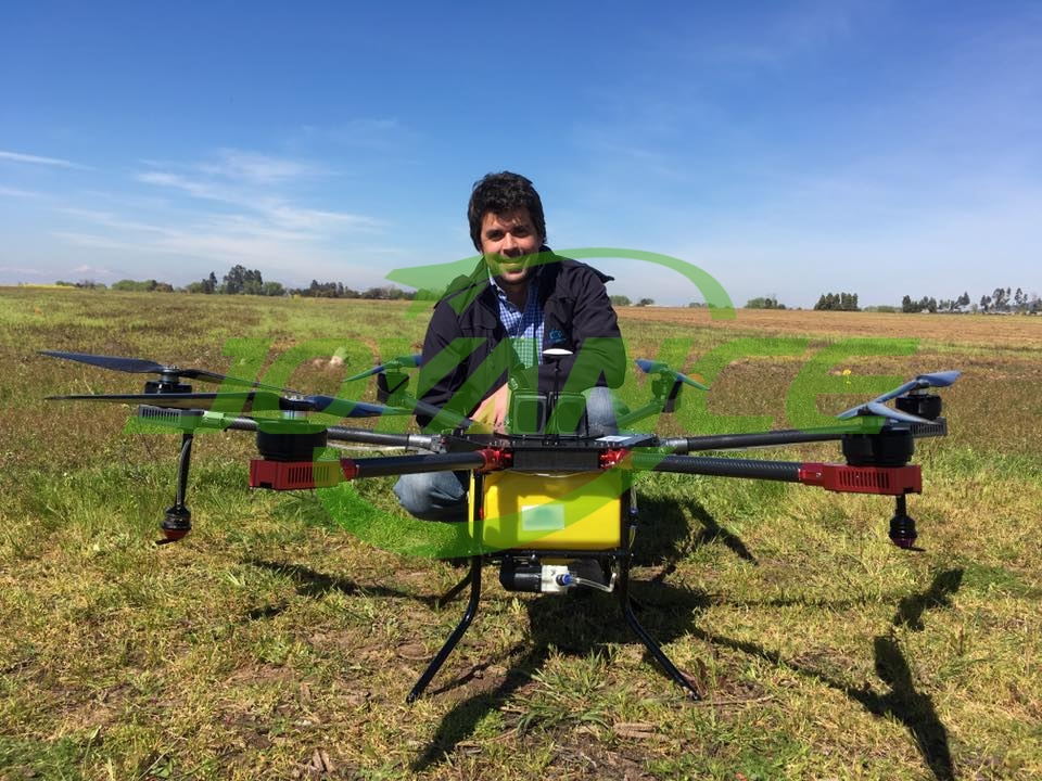 Chilean customers are satisfied with JOYANCE drone to fumigate-drone agriculture sprayer, agriculture drone sprayer, sprayer drone, UAV crop duster