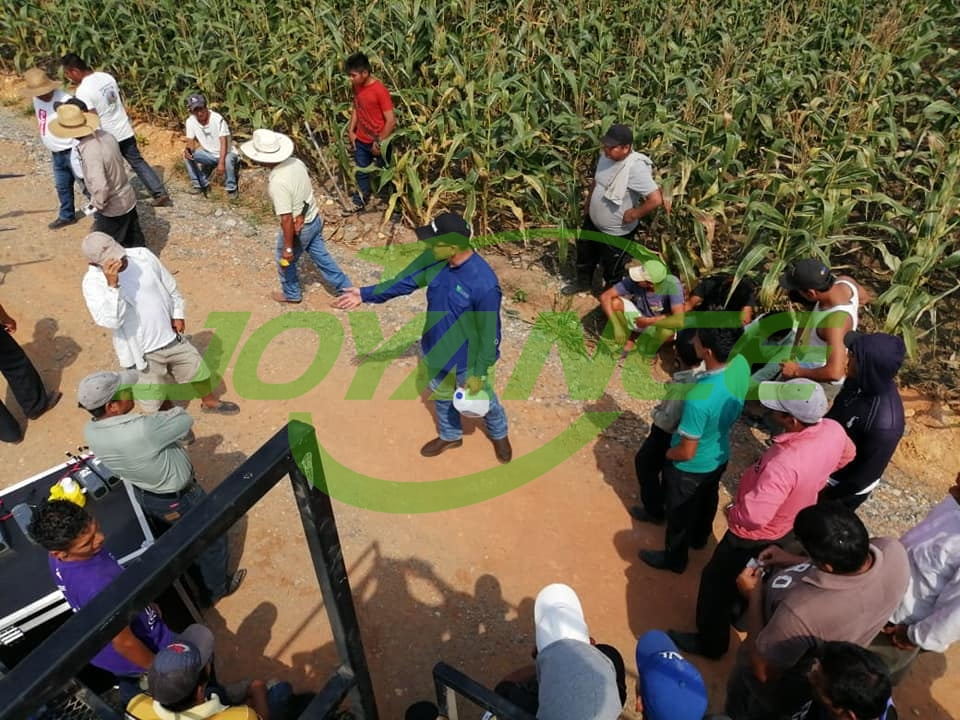 Aerial spraying demonstration for corn farmers-drone agriculture sprayer, agriculture drone sprayer, sprayer drone, UAV crop duster