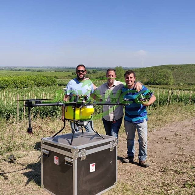 Argentine distributor promotes sprayer drone in local market-drone agriculture sprayer, agriculture drone sprayer, sprayer drone, UAV crop duster