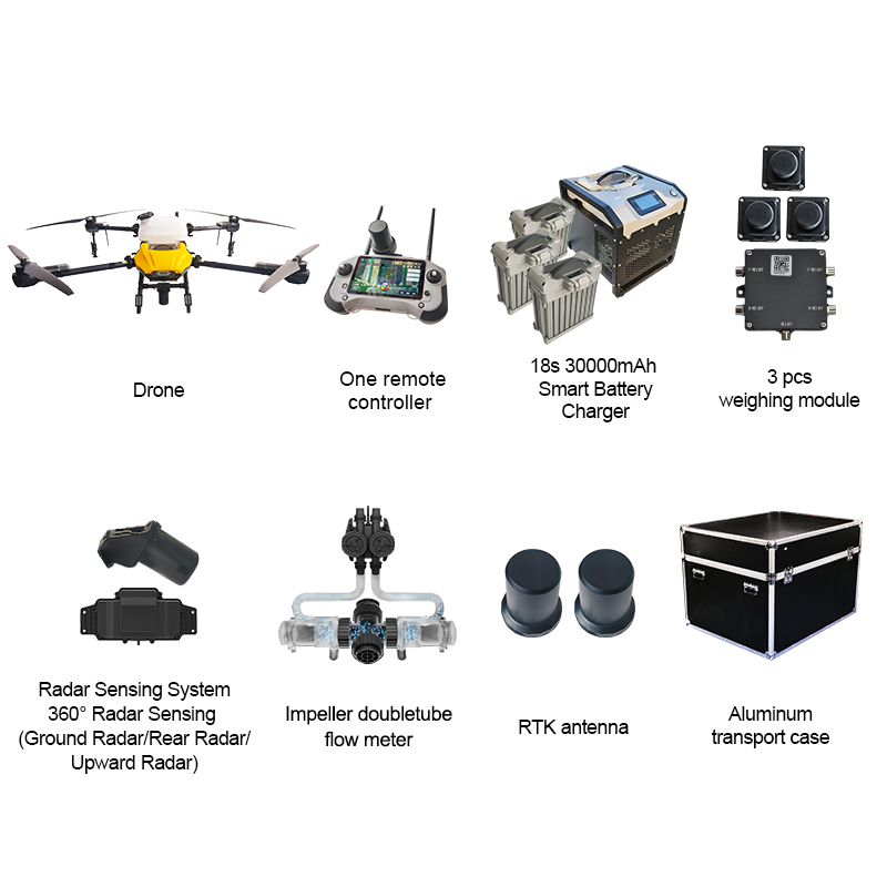 JT100 agricultural sprayer drone fumigation drone sprayer-drone agriculture sprayer, agriculture drone sprayer, sprayer drone, UAV crop duster