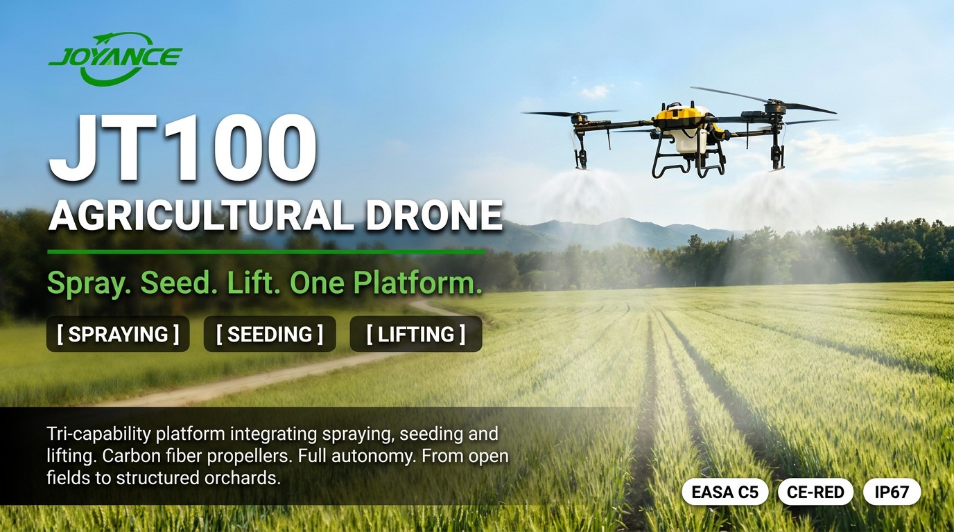 JOYANCE TECH NEW MODEL DRONE JT100 agricultural sprayer drone fumigation drone sprayer-ഡ്രോൺ കാർഷിക സ്പ്രേയർ, കാർഷിക ഡ്രോൺ സ്പ്രേയർ, സ്പ്രേയർ ഡ്രോൺ, UAV ക്രോപ്പ് ഡസ്റ്റർ, ഫ്യൂമിഗേഷൻ ഡ്രോൺ