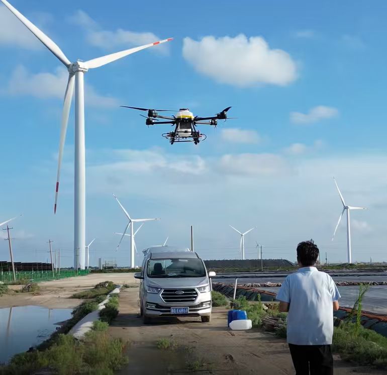 New model JTC50 solar panel cleaning drone-drone agriculture sprayer, agriculture drone sprayer, sprayer drone, UAV crop duster