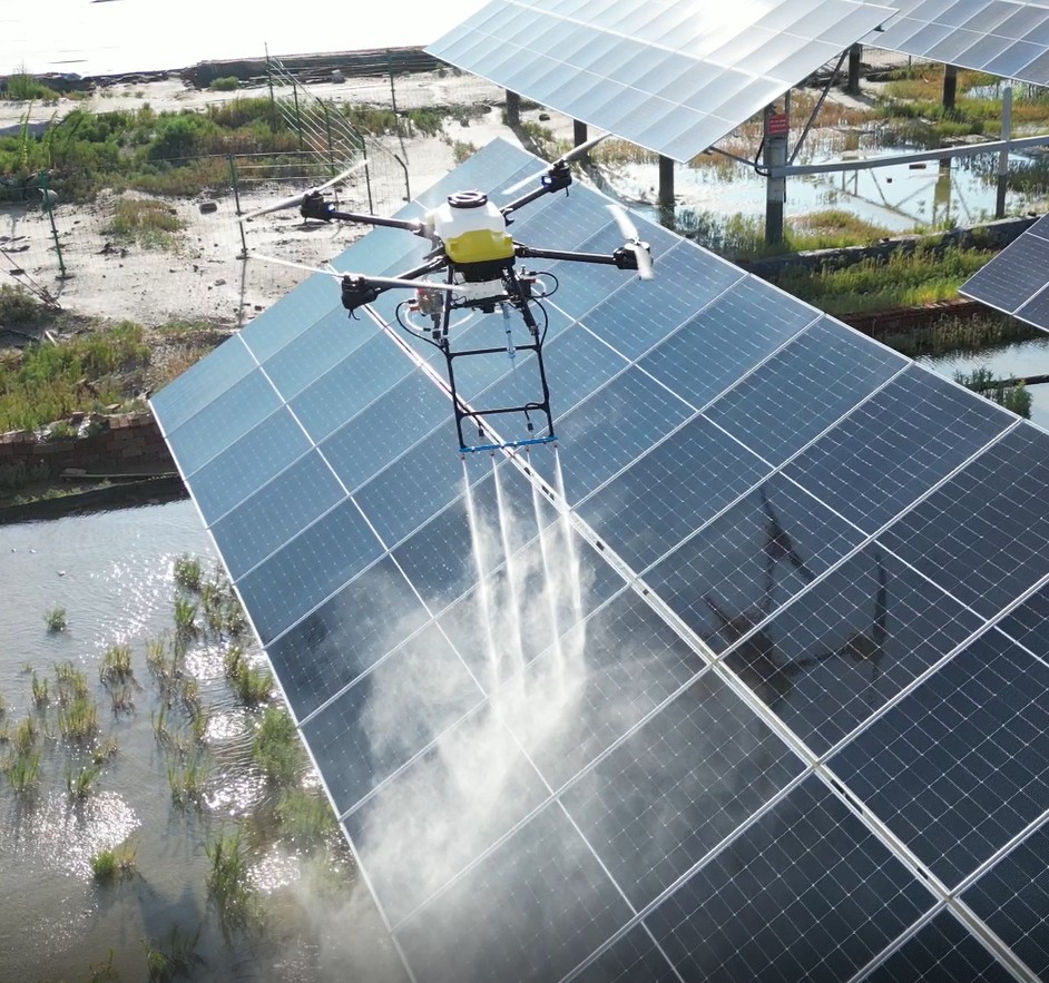 New model JTC50 solar panel cleaning drone-drone agriculture sprayer, agriculture drone sprayer, sprayer drone, UAV crop duster