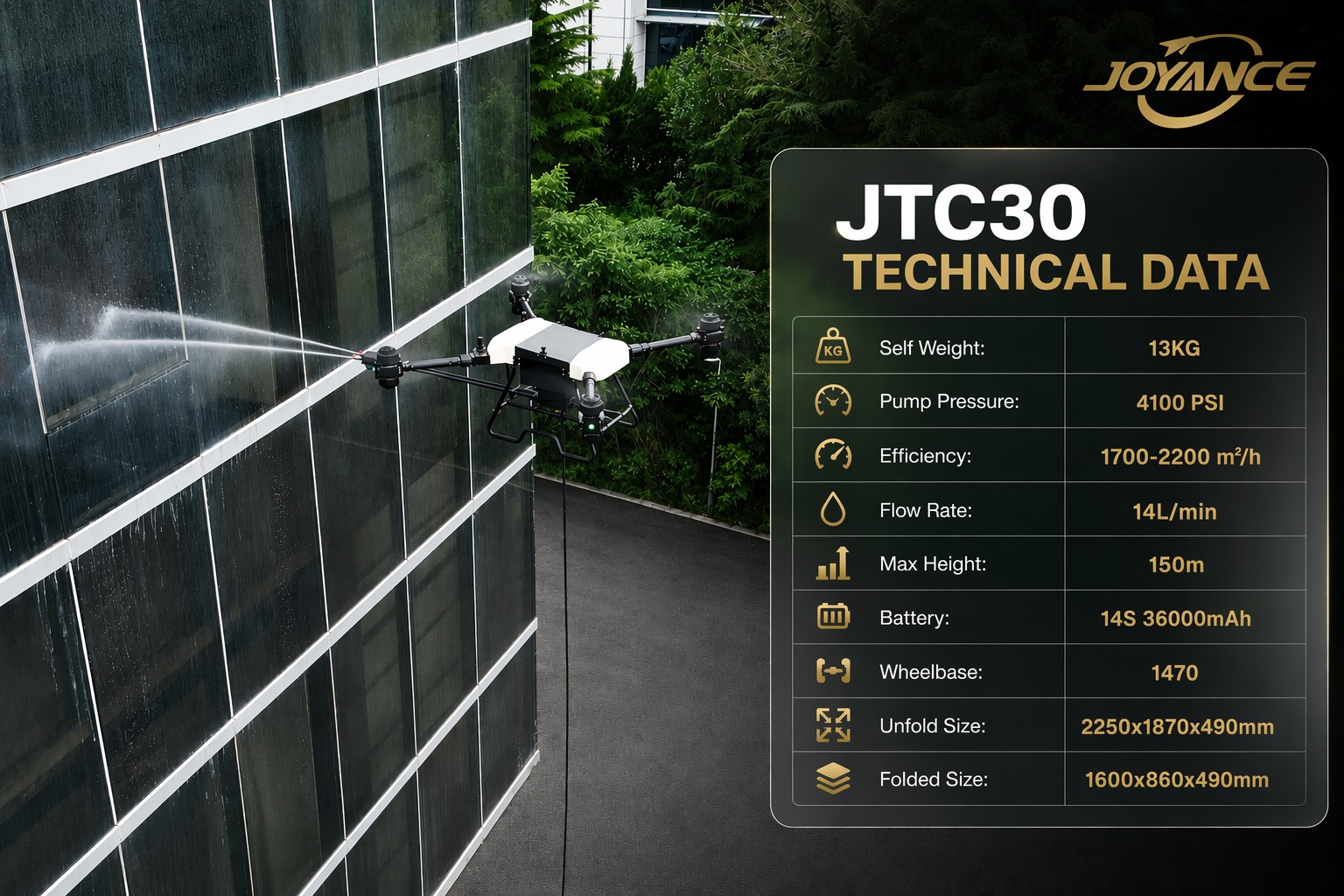JTC30 Coaxial Dual-Rotor Cleaning drone-drone agriculture sprayer, agriculture drone sprayer, sprayer drone, UAV crop duster JTC30 Coaxial Dual-Rotor Cleaning drone-drone agriculture sprayer, agriculture drone sprayer, sprayer drone, UAV crop duster